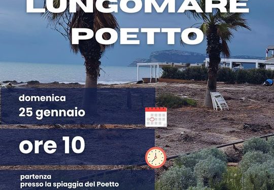 Pulizie al Poetto, una domenica per prendersi cura del mare dopo le mareggiate del ciclone Harry