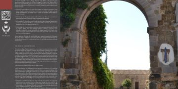 Sanluri, inaugurazione dei totem che raccontano la storia delle mura e delle porte del borgo medievale