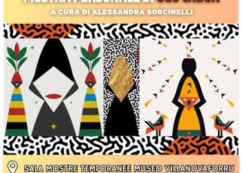 In donna veritas: Progetto Cromatria. Prima personale di Ugo Cabua, a Villanovaforru