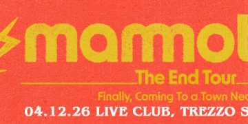 Mammoth in concerto per un’unica data in Italia venerdì 4 dicembre al Live Club di Trezzo sull’Adda