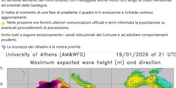 Maltempo, il Sindaco di Capoterra invita alla prudenza per i prossimi giorni