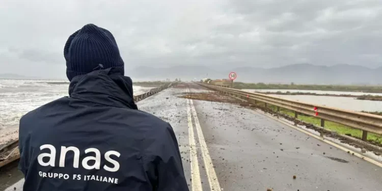 Maltempo Sardegna, resta chiusa la statale tra Cagliari e Capoterra