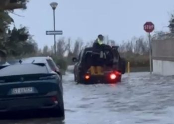 Paura a Capoterra, gravi danni e allagamenti sul litorale