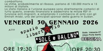 “Echi di rivolta dal Sudan”, conferenza nazionale a Cesena