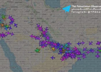 Possibile attacco Usa all’Iran: lo spazio aereo iraniano è vuoto