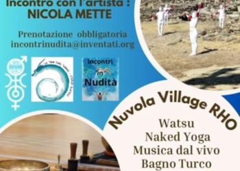 Nudiverso, quarta serata in nudità a Rho: ospite l’attivista Nicola Mette