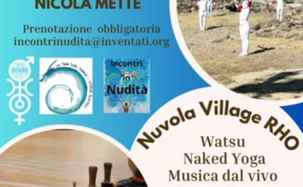 Nudiverso, quarta serata in nudità a Rho: ospite l’attivista Nicola Mette