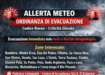 Paura a Torpè, evacuate decine di persone per il maltempo