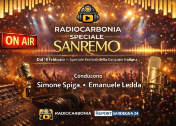 Speciale Sanremo 2026, dal 10 febbraio fino al 28 febbraio ogni mattina su Radio Carbonia