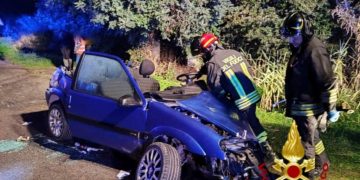 Scontro tra due auto a San Sperate: un uomo in gravi condizioni