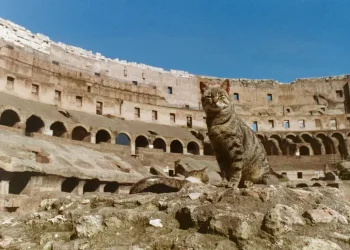 Quanto si muove un gatto? Come 4 giri di Colosseo al giorno