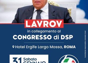 Sabato e domenica congresso Dsp, atteso intervento Lavrov