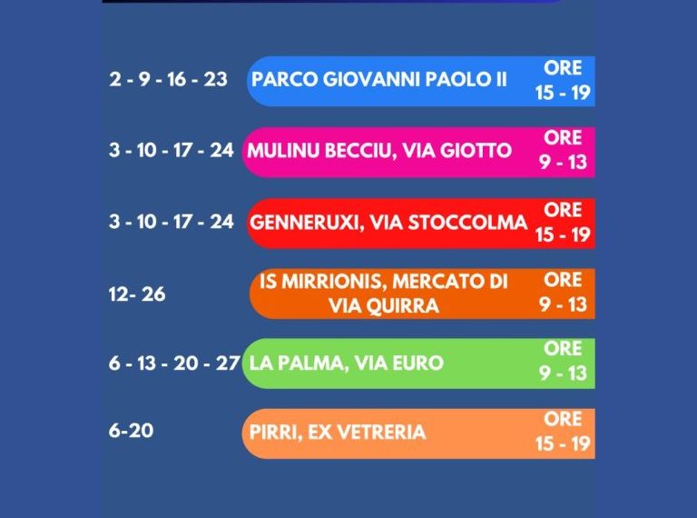 Bibliobus: definito il calendario con le fermate per il mese di febbraio 2026
