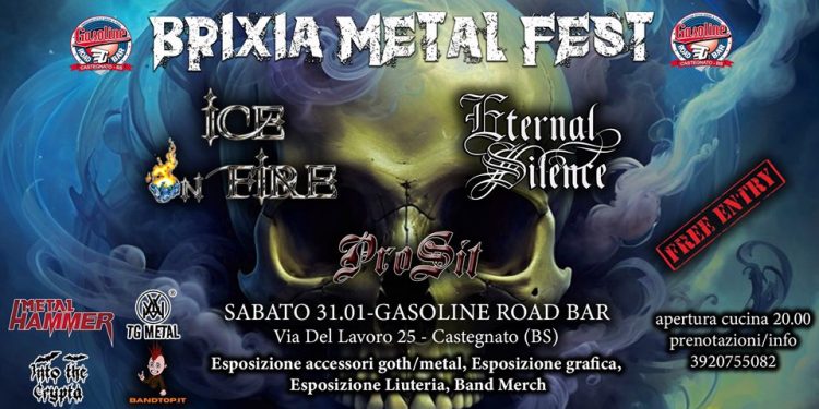 Prima edizione del Brixia Metal Fest, il 31 gennaio nel bresciano
