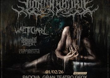 Lorna Shore:  il concerto del 1° febbraio si terrà al Gran Teatro Geox di Padova