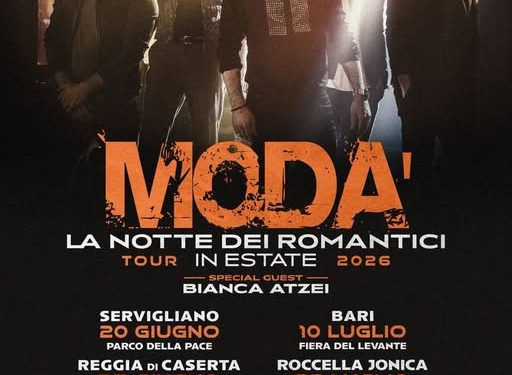 I Modà sono pronti a tornare quest’estate: annunciato il tour