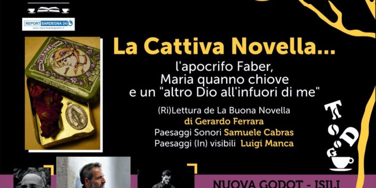 “La Cattiva Novella”, sabato 10 gennaio spettacolo a Isili