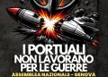 “I Portuali non lavorano per le Guerre”, assemblea nazionale dell’Usb