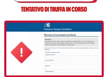 False mail per il rinnovo della tessera sanitaria, il Ministero della Salute lancia l’allarme