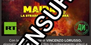 Asti, censurato il documentario di Russia Today