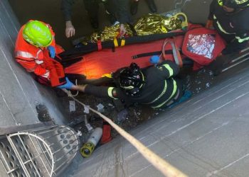 Sassari, operaio cade in una cisterna di depurazione: è grave