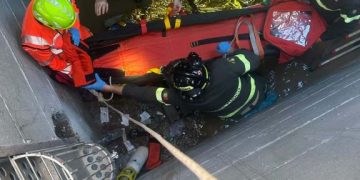 Sassari, operaio cade in una cisterna di depurazione: è grave