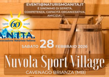 Serata Wellness naturista a Cavenago: per gli amanti della nudità appuntamento il 28 febbraio 2026