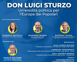 Bruxelles celebra Don Luigi Sturzo, radici e futuro del popolarismo europeo