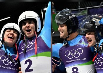 Dream team Italia nello slittino, oro nel doppio uomini e nel doppio donne