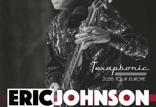 Eric Johnson nell’estate a Cagliari: l’11 luglio il grande chitarrista texano in concerto all’Arena Fiera