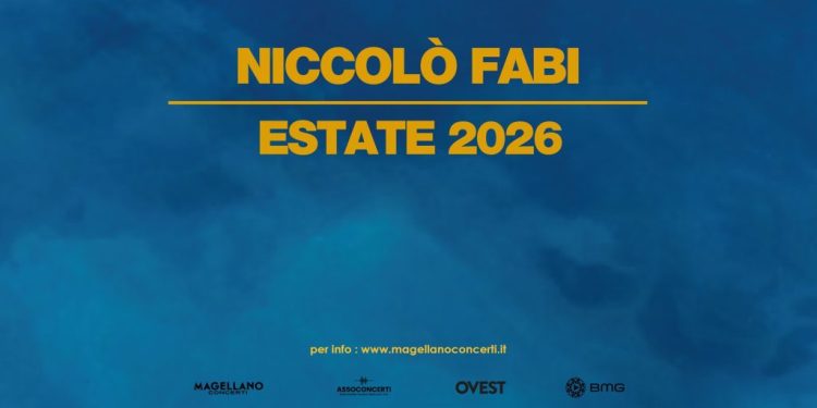 Niccolò Fabi annuncia i primi appuntamenti live per l’estate 2026: tre date in Sardegna