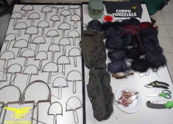 Sorpreso a piazzare trappole per volatili, nei guai un pensionato