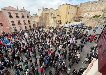 In millecinque in piazza a Cagliari contro arrivo detenuti 41bis nell’Isola