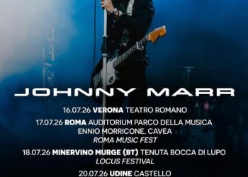 Johnny Marr, annunciate 5 date in Italia per la prossima estate: una data in Sardegna