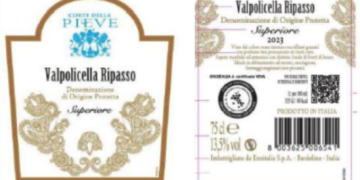 Vino Valpolicella Ripasso DOP richiamato: manca l’indicazione “contiene solfiti”   Giulia