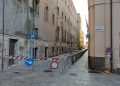Cagliari, chiusa temporaneamente la via Università