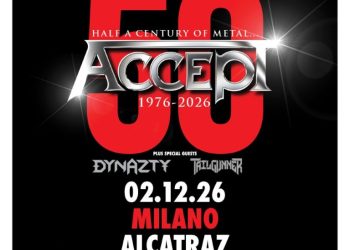 Accept: una data a Milano a dicembre per il tour dei 50 anni