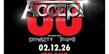 Accept: una data a Milano a dicembre per il tour dei 50 anni