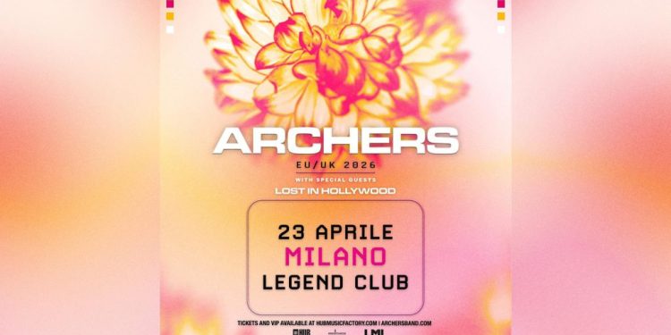 Archers per la prima volta in Italia