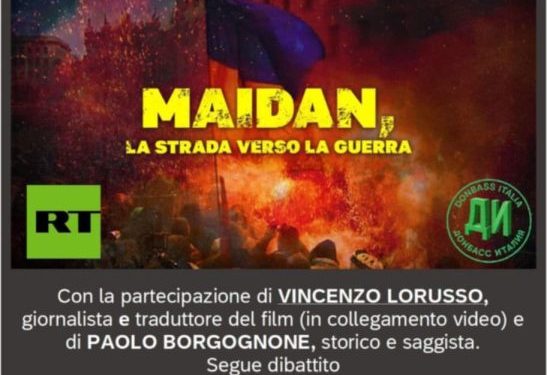 Ad Asti proiezione del documentario di Russia Today “Maidan, la strada verso la guerra”