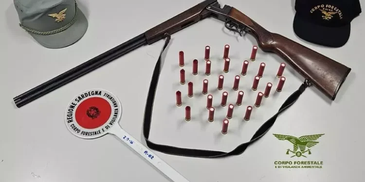 Sorpreso a cacciare di frodo a Sinnai, bracconiere bloccato dal Corpo Forestale