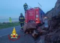 Maltempo, frana sulla statale tra Alghero e Villanova Monteleone: traffico rallentato