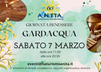 Giornata Wellness naturista sul Garda: appuntamento il 7 marzo 2026