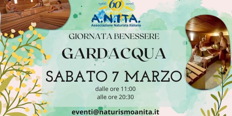 Giornata Wellness naturista sul Garda: appuntamento il 7 marzo 2026