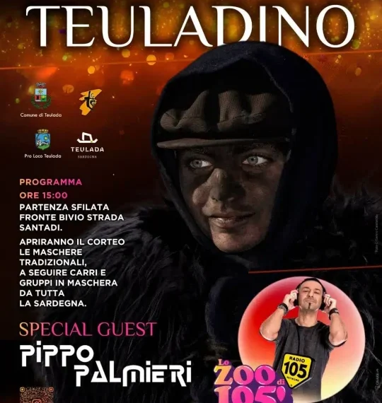 Torna il grande carnevale del Sulcis, il 22 febbraio appuntamento a Teulada