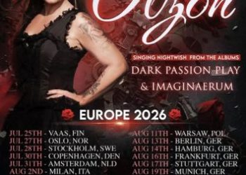 Anette Olzon: annunciata la tournée europea estiva: due date in Italia