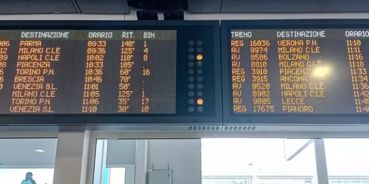 Cavi tranciati vicino alla stazione di Bologna, ipotesi sabotaggio