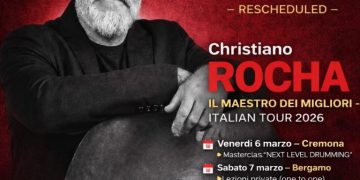  Christiano Rocha in tour: ecco le date di marzo 2026