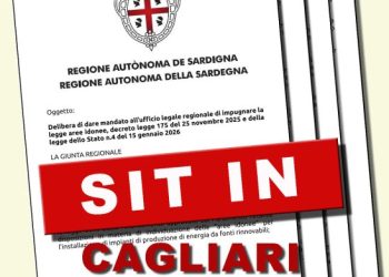 Colonialismo energetico, manifestazione a Cagliari il 6 febbraio