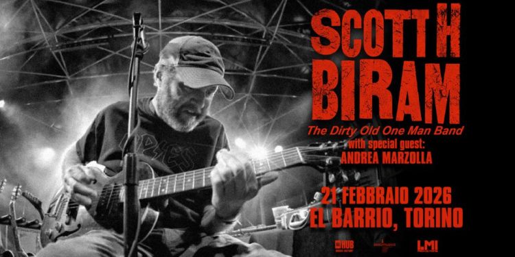 Scott H. Biram: in concerto in Italia